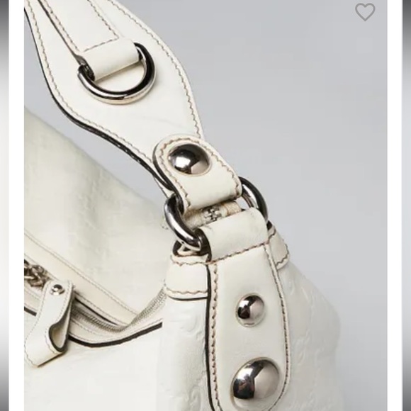 Gucci White Guccissima
Leather Icon Bit Large Hobo. - Picture 5 of 14